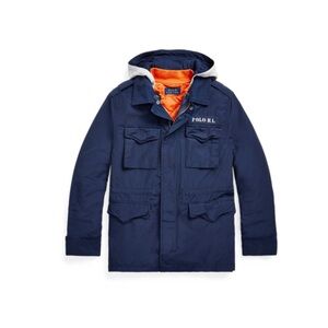 Polo Ralph Lauren Boys 2 in-1 Surplus Inspired Jacket with hood. Size 18-20